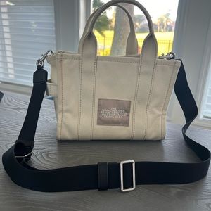 Marc Jacob The Mini Tote Bag in Beige